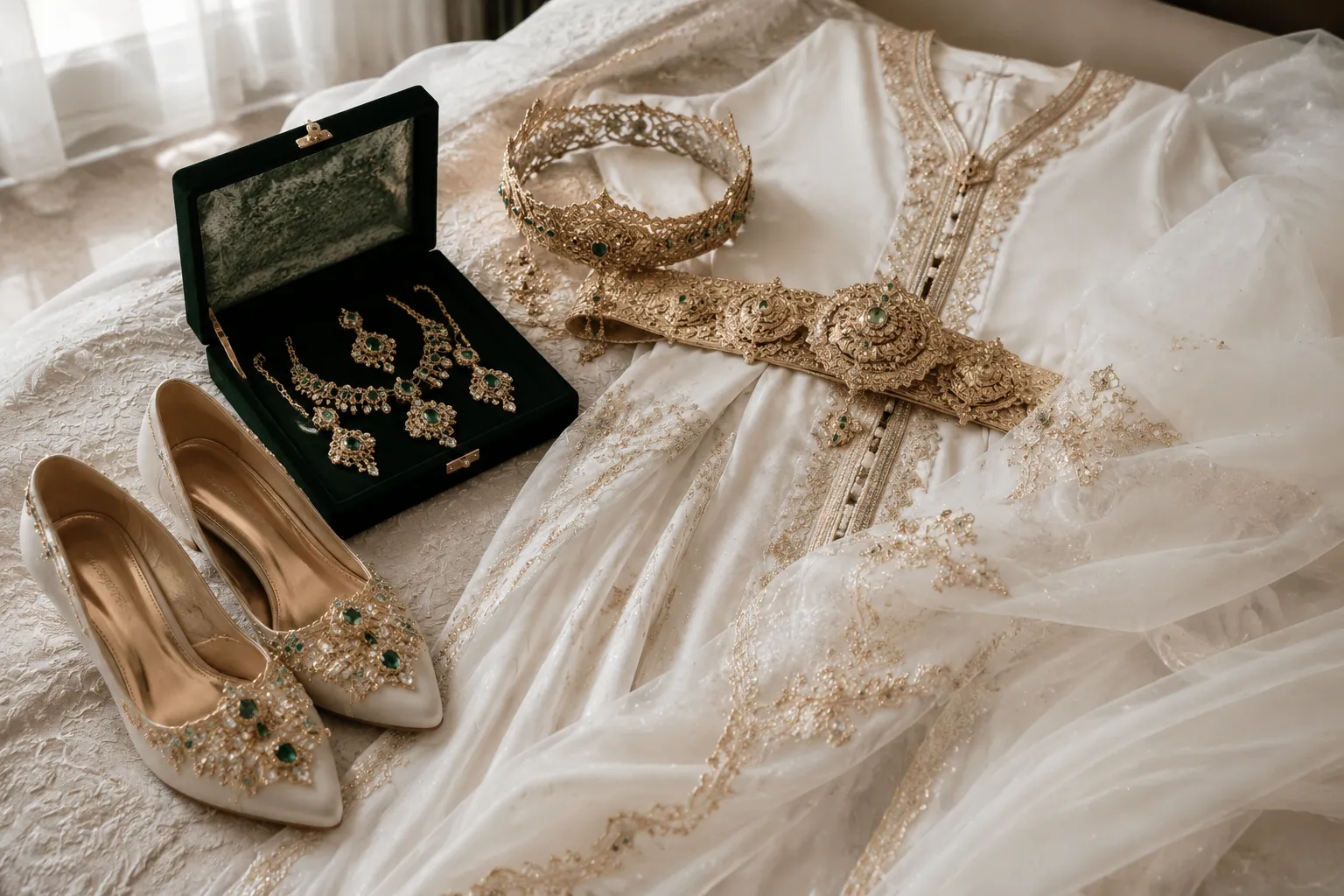 Moroccan Bridal Accessory Changes Timeline