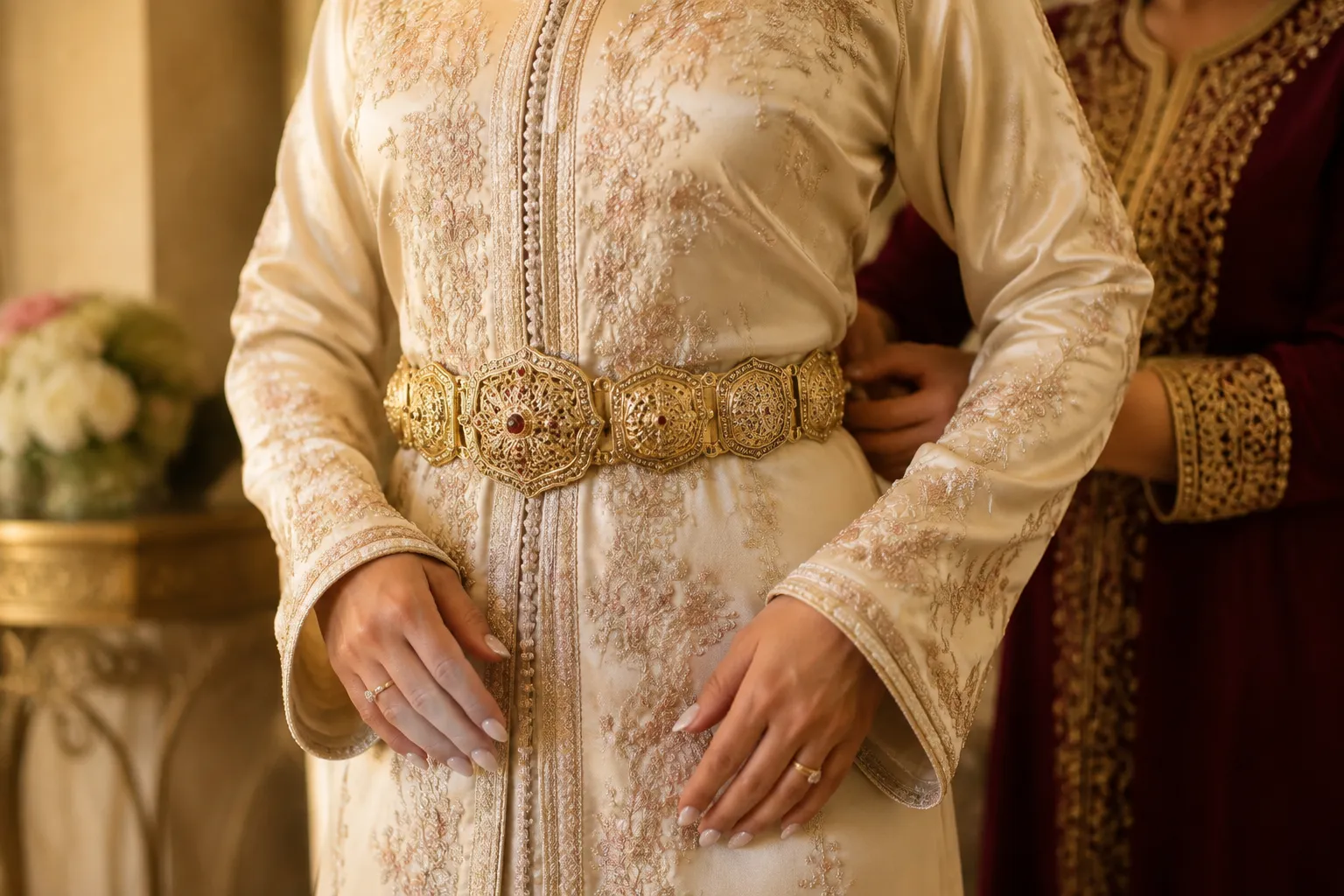 Moroccan Bridal Belt Mdamma Styling Guide