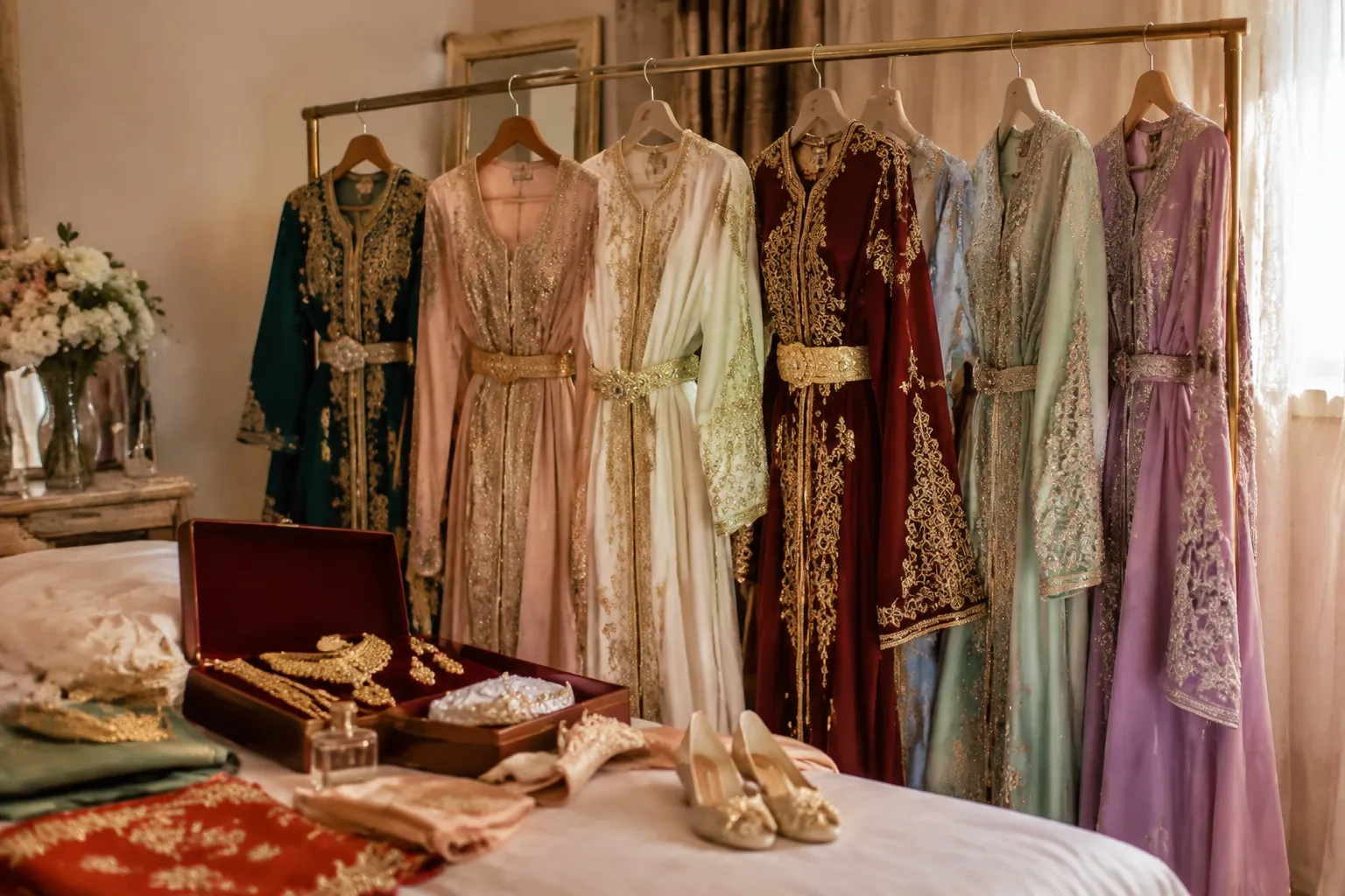 Moroccan Wedding Outfit Change Timeline By Hour